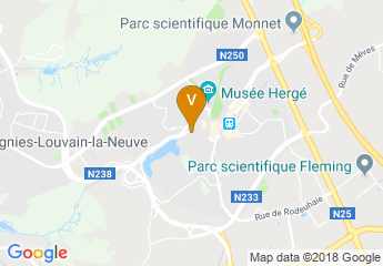 map of Aula Magna