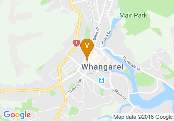 map of The Whangarei Growers Market (in Water Street Carpark)