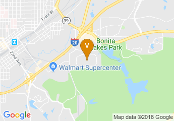 map of Bonita Lakes Mall