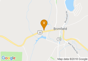 map of New England Motel & Antiques Shows