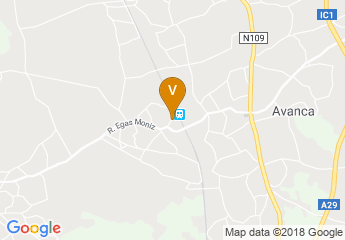 map of Cine Clube Avanca