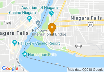 map of Sheraton At The Falls Hotel, Niagara Falls, NY