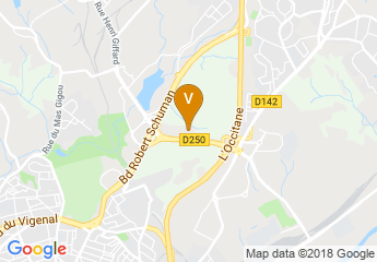 map of Zenith de Limoges