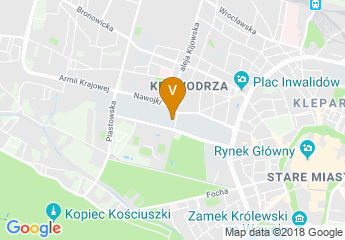 map of AGH University of Science and Technology
