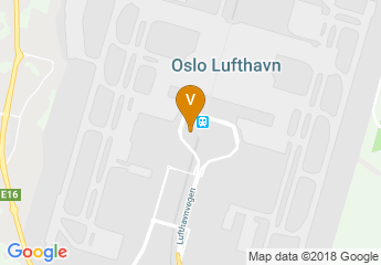 map of Radisson Blu Airport Hotel, Oslo Gardemoen