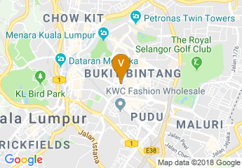 map of Royale Bintang Hotel