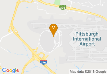 map of Hyatt Regency Pittsburgh International Airport