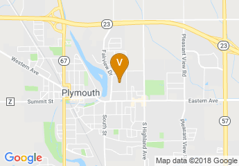map of Sheboygan County Fair Association