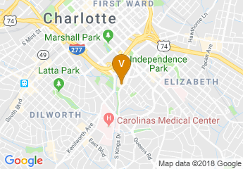 map of Little Sugar Creek Greenway