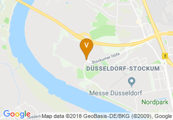 map of P1 Düsseldorf Messe