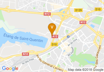 map of Vélodrome de Saint-Quentin-en-Yvelines