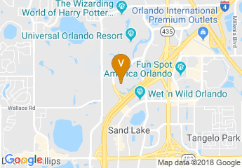 map of Loews Sapphire Falls Resort