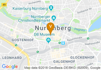 map of Christlicher Verein Junger Menschen Nürnberg e.V.