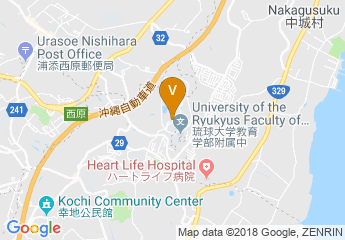 map of University of the Ryukyus