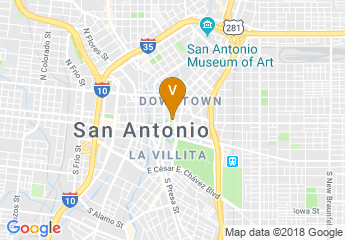 map of Hyatt Regency San Antonio Riverwalk