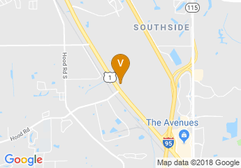 map of Debra's Bridal At The Avenues