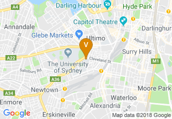 map of Seymour Centre