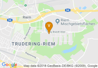 map of Munich Trade Fair Center
