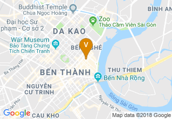 map of Hotel Continental Saigon