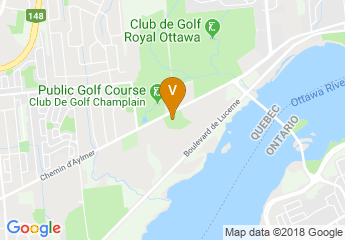 map of DoubleTree by Hilton Hotel Gatineau-Ottawa