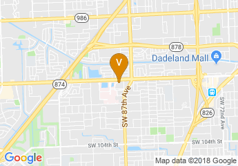map of Miami Cancer Institute