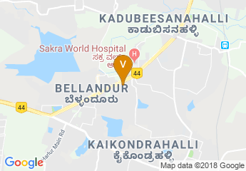 map of Courtyard by Marriott Bengaluru Outer Ring Road