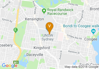 map of UNSW Venues and Events