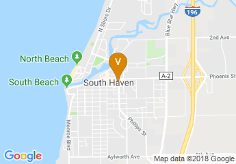 map of South Haven Memorial Library