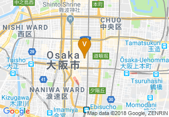 map of ibis Styles Osaka