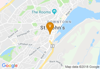 map of Delta Hotels by Marriott St. John's Conference Centre
