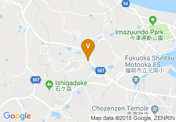 map of Kyushu University Ito Campus