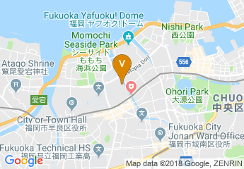 map of Kyushu University Nishijin Plaza