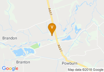 map of Powburn Show