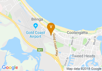 map of Southern Cross University, Gold Coast Campus