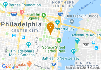map of Chemical Heritage Foundation