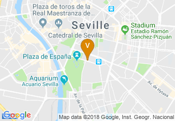 map of Hairdresser Hotel Meliá Sevilla