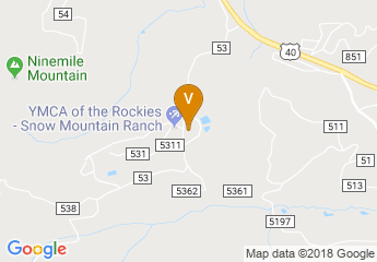 map of YMCA of the Rockies - Snow Mountain Ranch