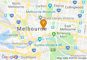 map of ibis Styles Melbourne The Victoria