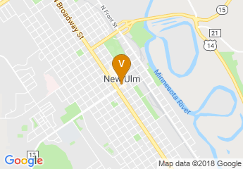 map of New Ulm Chamber of Commerce