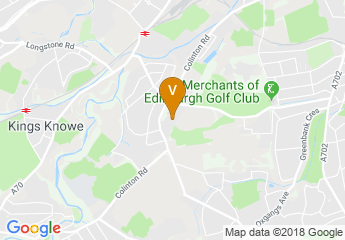 map of Edinburgh Napier University Craiglockhart Campus