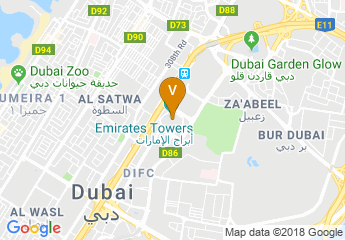 map of Emirates Towers