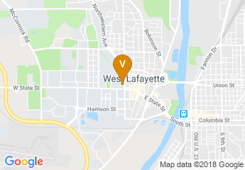 map of Purdue Welcome Center