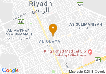 map of Hyatt Regency Riyadh Olaya