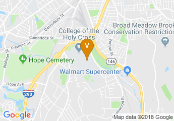 map of College of the Holy Cross