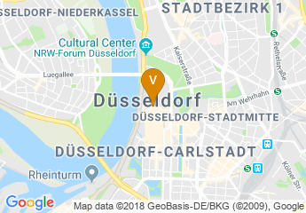 map of messe dusseldorf
