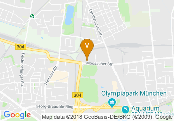 map of Leonardo Royal Hotel Munich