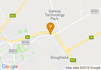 map of Clayton Hotel Galway