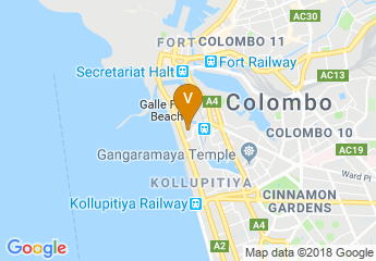 map of Taj Samudra Hotel
