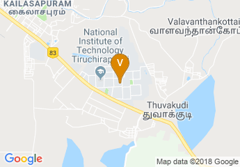 map of Indian Institute of Management Tiruchirappalli