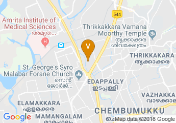 map of Kochi Marriott Hotel